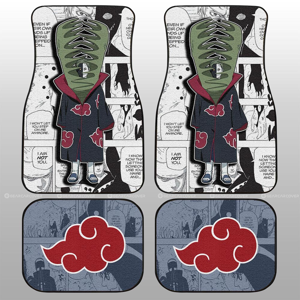 Zetsu Car Floor Mats Custom Car Accessories Mix Manga - Gearcarcover - 2