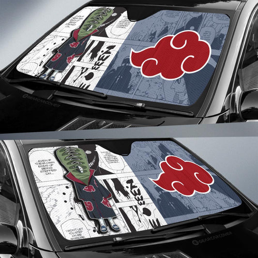 Zetsu Car Sunshade Custom Mix Manga Car Accessories - Gearcarcover - 2