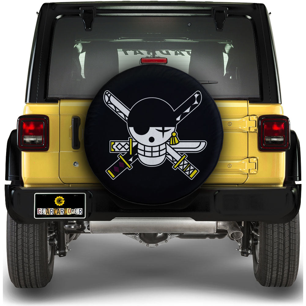 Zoro Jolly Flag Spare Tire Covers Custom Car Accessories - Gearcarcover - 1