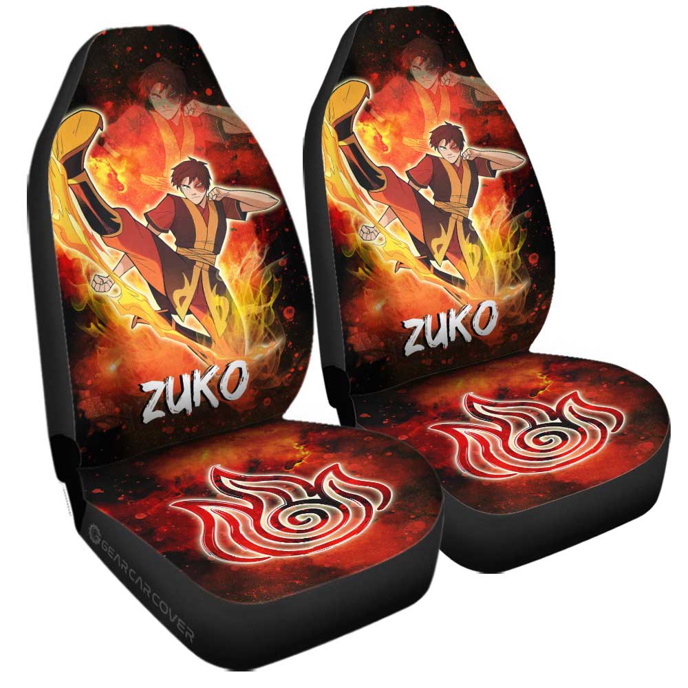 Zuko Car Seat Covers Custom Avatar The Last - Gearcarcover - 3