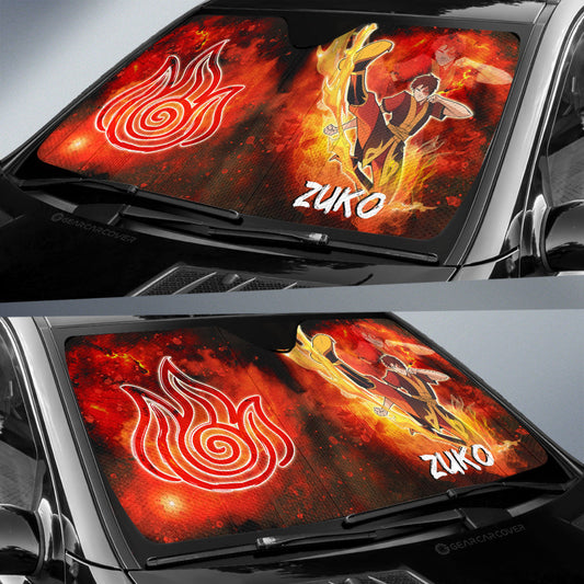 Zuko Car Sunshade Custom Avatar The Last - Gearcarcover - 2