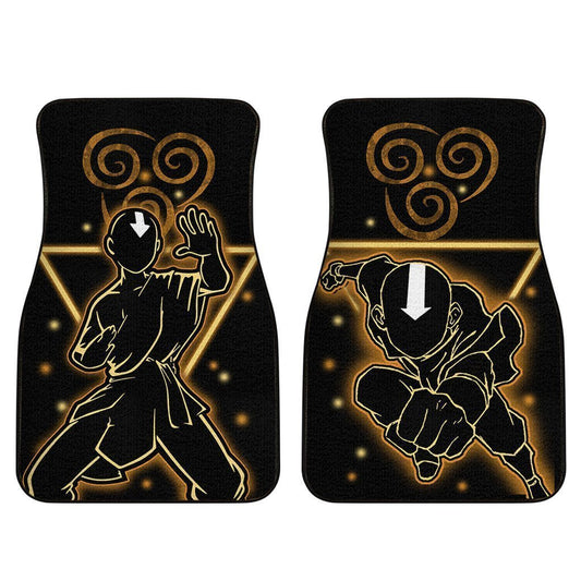 Aang Car Floor Mats Custom Avatar: The Last Airbender Anime Car Accessories Anime Gifts - Gearcarcover - 2