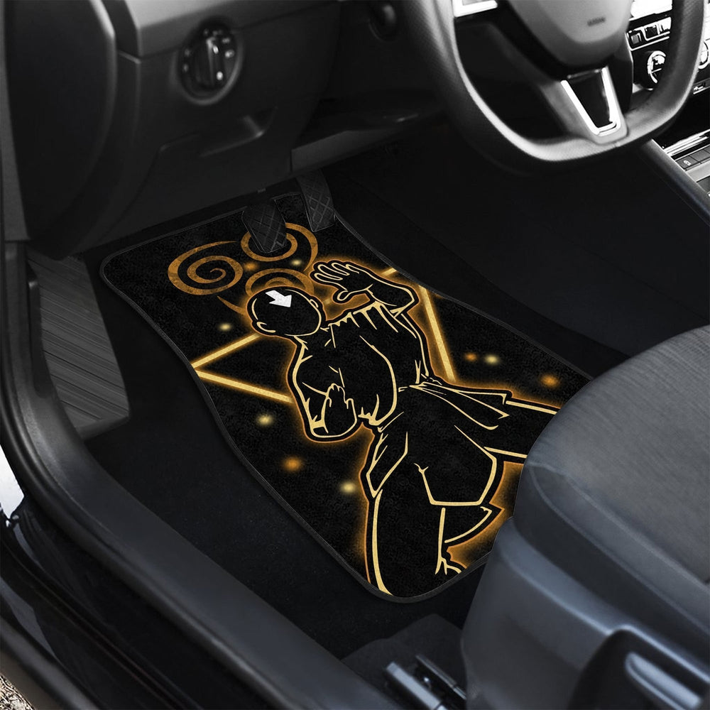 Aang Car Floor Mats Custom Avatar: The Last Airbender Anime Car Accessories Anime Gifts - Gearcarcover - 4