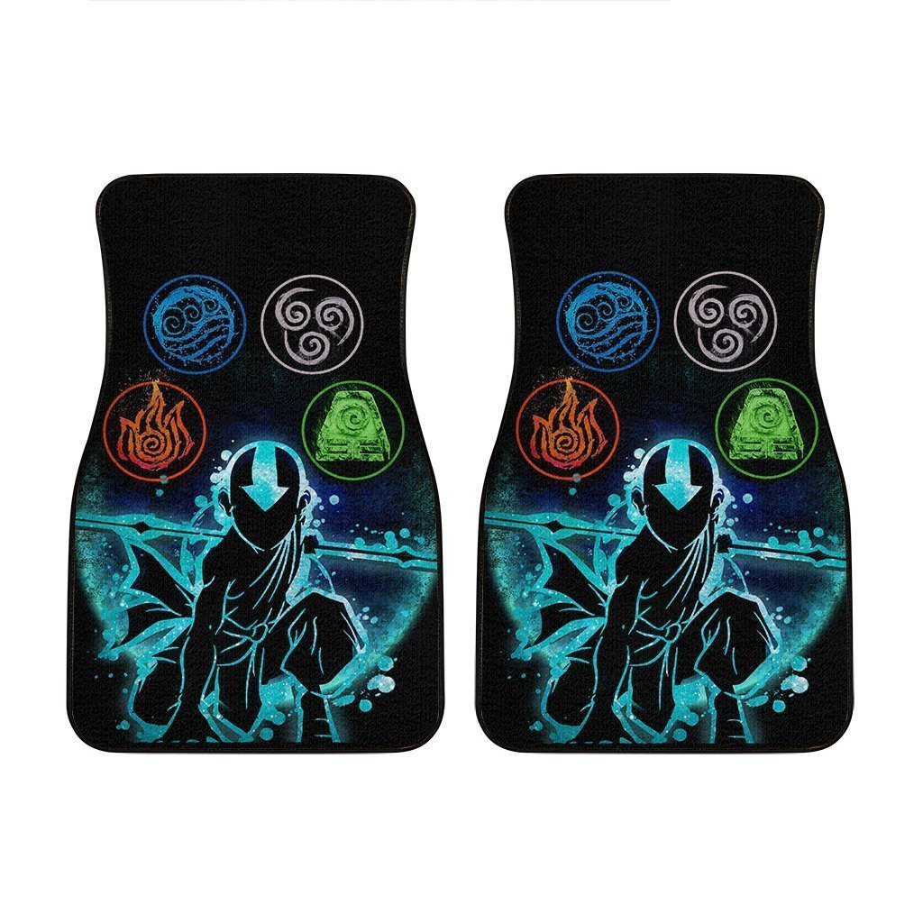 Aang Car Floor Mats Custom Avatar: The Last Airbender Anime Gifts Anime Car Accessories - Gearcarcover - 2