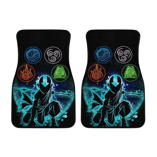 Aang Car Floor Mats Custom Avatar: The Last Airbender Anime Gifts Anime Car Accessories - Gearcarcover - 2
