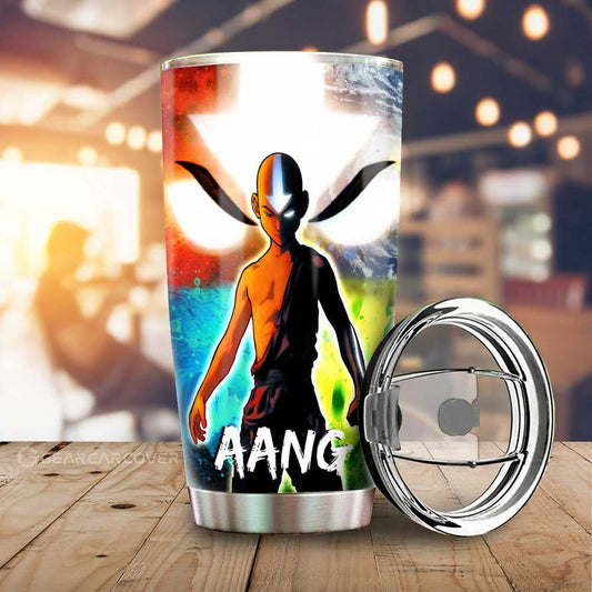Aang Tumbler Cup Custom Avatar The Last Airbender Anime - Gearcarcover - 1