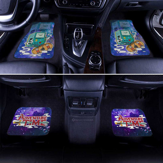 Adventure Time Bmo Galaxy Car Floor Mats Custom - Gearcarcover - 2