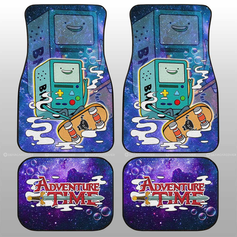 Adventure Time Bmo Galaxy Car Floor Mats Custom - Gearcarcover - 1