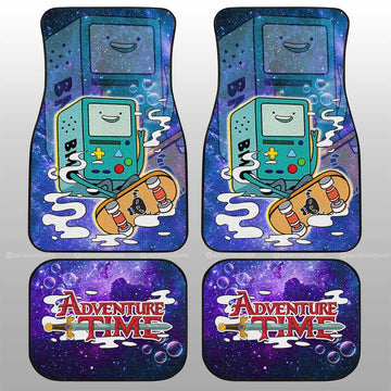Adventure Time Bmo Galaxy Car Floor Mats Custom - Gearcarcover - 1
