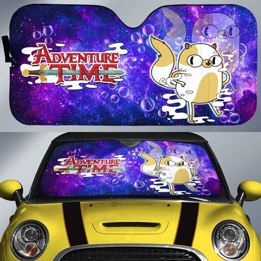 Adventure Time Cake Car Sunshade Custom - Gearcarcover - 1
