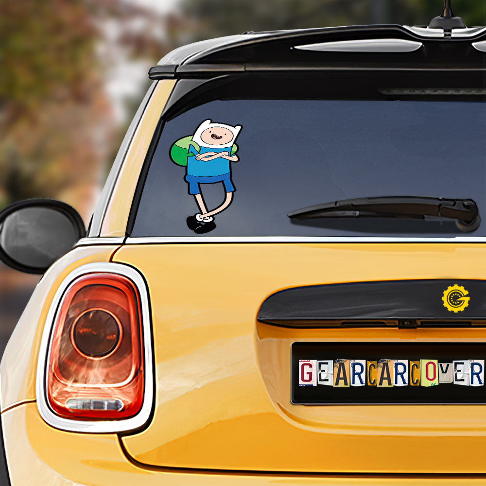 Adventure Time Finn Car Sticker Custom Car Accessories - Gearcarcover - 1
