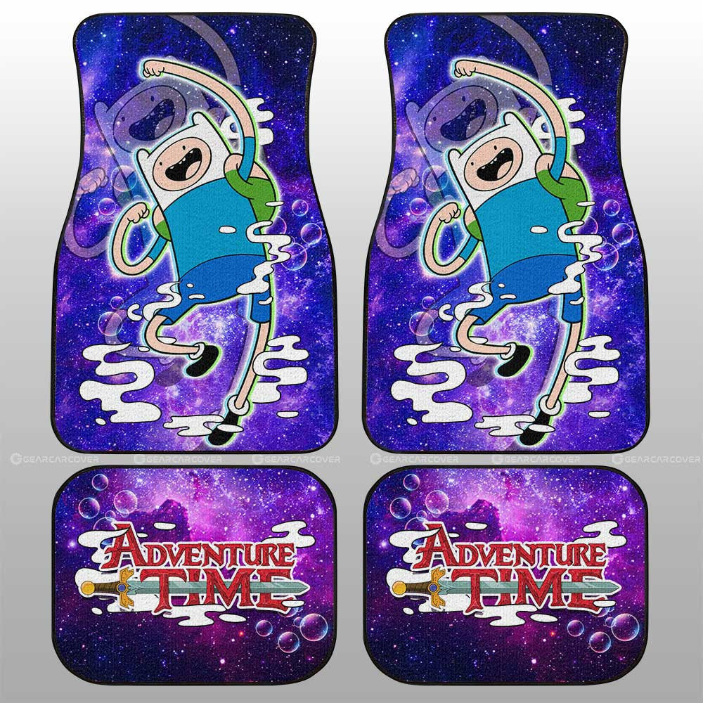 Adventure Time Finn Galaxy Car Floor Mats Custom - Gearcarcover - 1