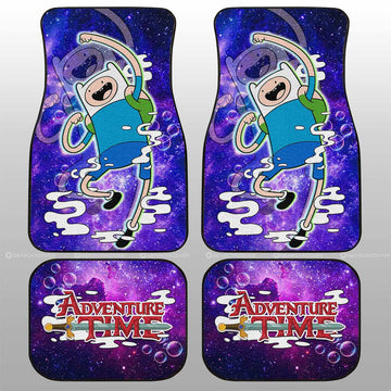 Adventure Time Finn Galaxy Car Floor Mats Custom - Gearcarcover - 1
