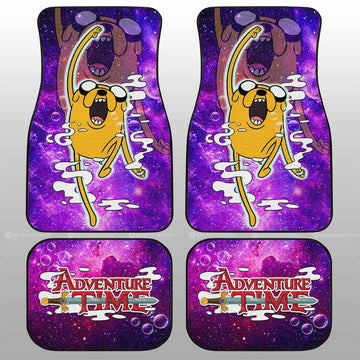 Adventure Time Jake Galaxy Car Floor Mats Custom - Gearcarcover - 1