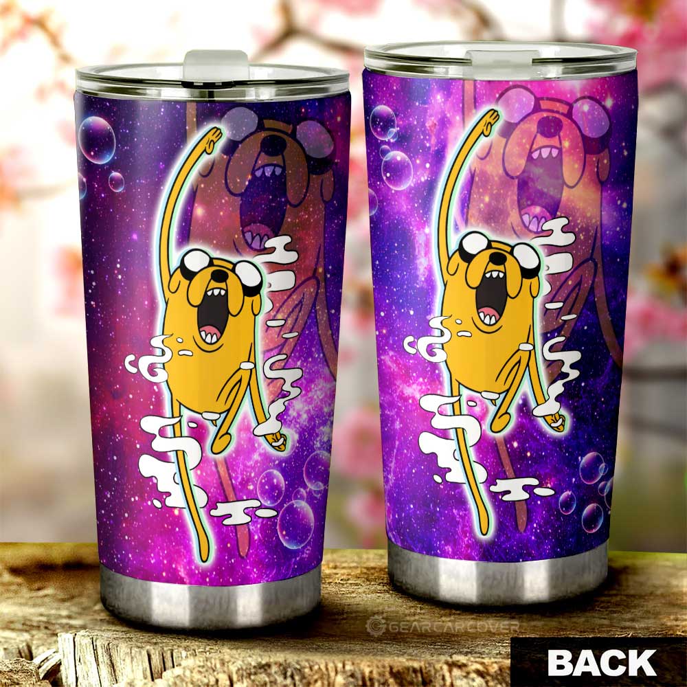Adventure Time Jake Galaxy Stainless Steel Tumbler Cup Custom - Gearcarcover - 3
