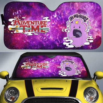 Adventure Time Lumpy Space Princess Galaxy Car Sunshade Custom - Gearcarcover - 1
