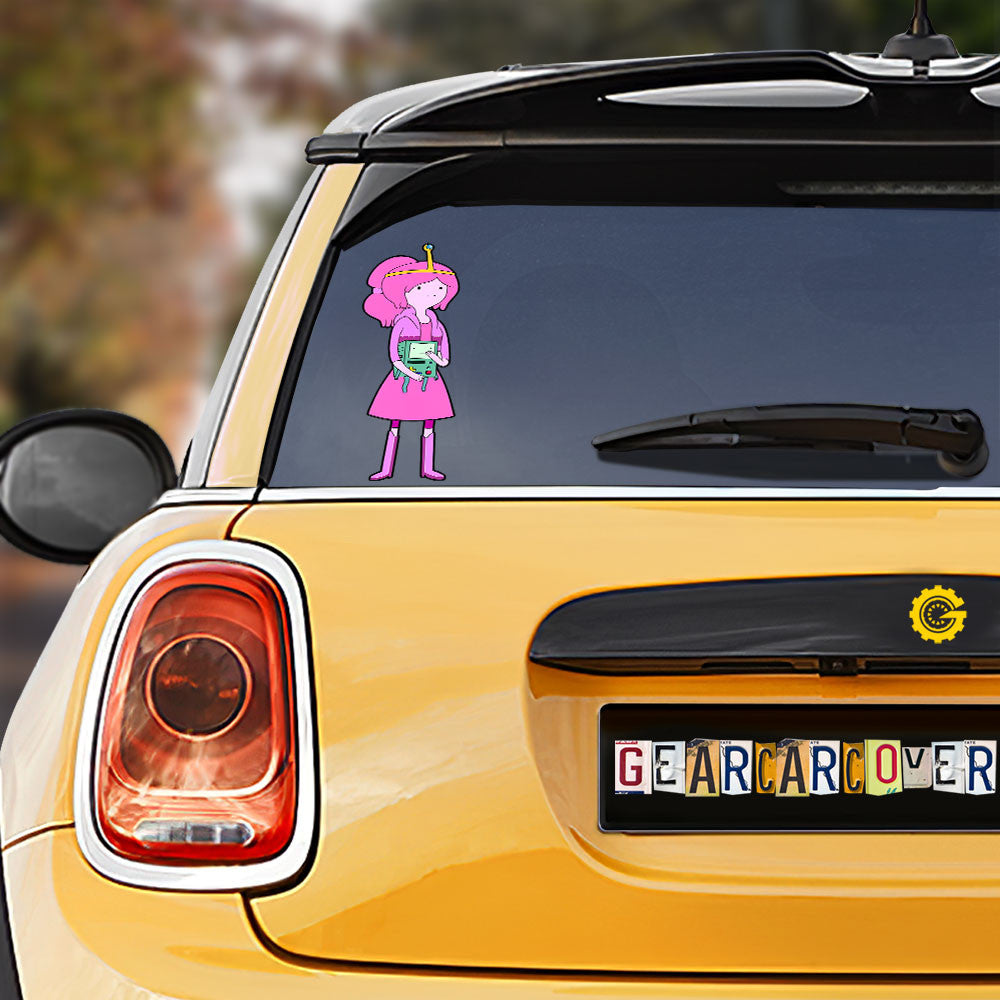 Adventure Time Princess Bubblegum Car Sticker Custom Car Accessories - Gearcarcover - 1