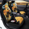 Agatsuma Zenitsu Car Seat Covers Custom Demon Slayer Anime Car Accessories - Gearcarcover - 1