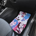Ahegao Car Floor Mats Custom Neon Vintage Car Interior Accessories - Gearcarcover - 4