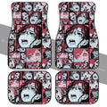 Ahegao Car Floor Mats Custom Vintage Car Interior Accessories - Gearcarcover - 2
