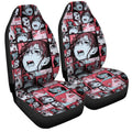 Ahegao Car Seat Covers Custom Vintage Car Interior Accessories - Gearcarcover - 3