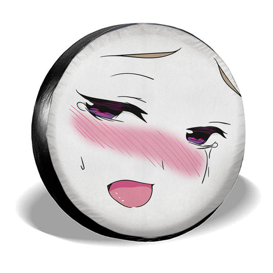 Ahegao Face Spare Tire Covers Custom Ahegao Style Car Accessories - Gearcarcover - 2