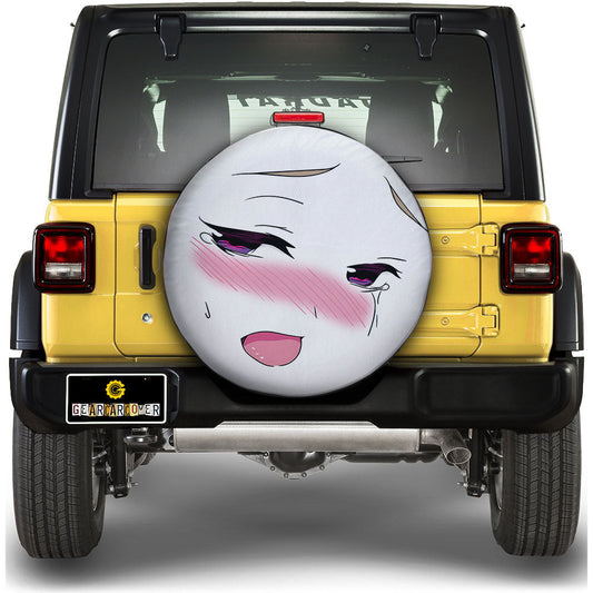 Ahegao Face Spare Tire Covers Custom Ahegao Style Car Accessories - Gearcarcover - 1