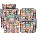 Ahegao Miku Car Floor Mats Custom Car Interior Accessories - Gearcarcover - 1