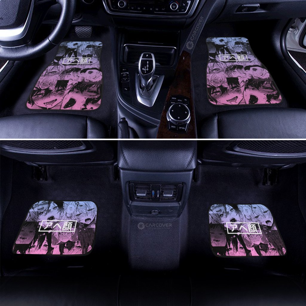 Ahegao Yaoi Car Floor Mats Custom Car Interior Accessories - Gearcarcover - 3
