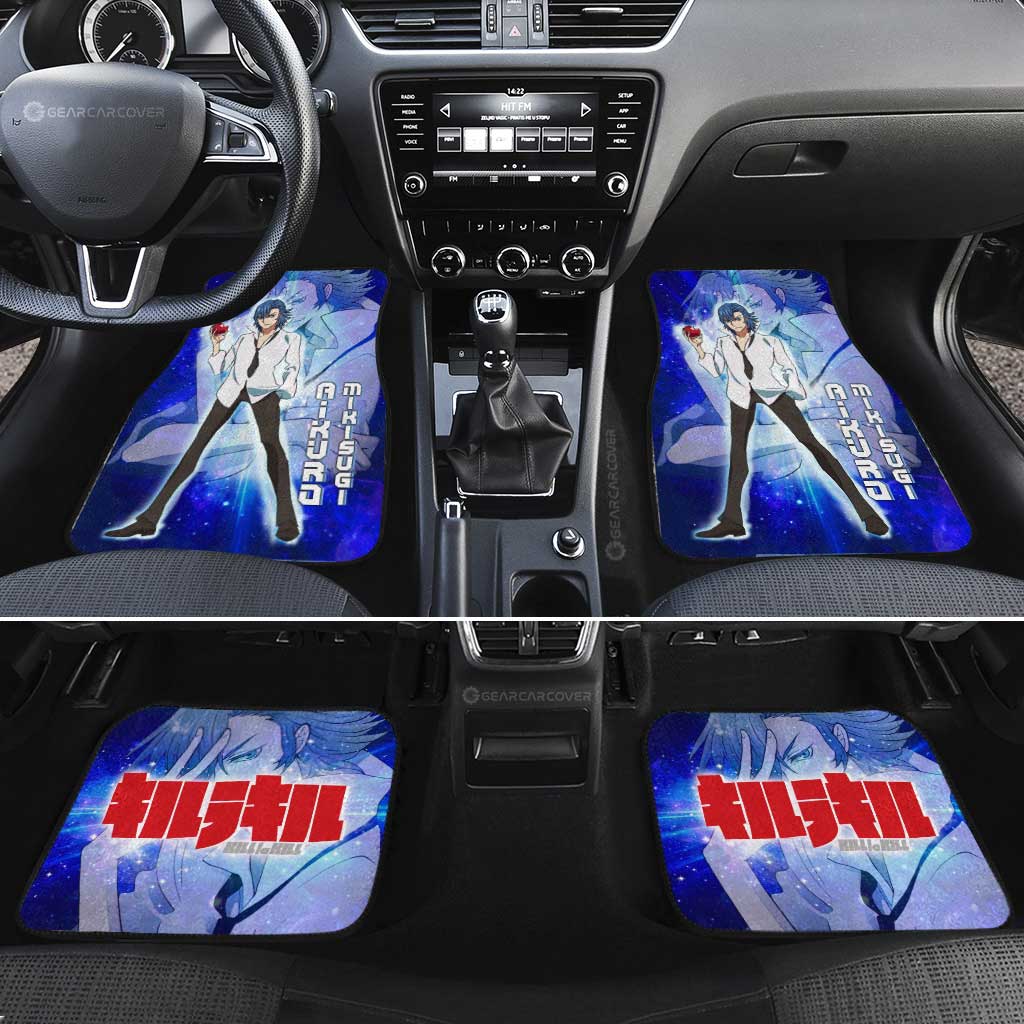 Aikurou Mikisugi Car Floor Mats Custom Characters Kill La Kill Anime Car Accessories - Gearcarcover - 2