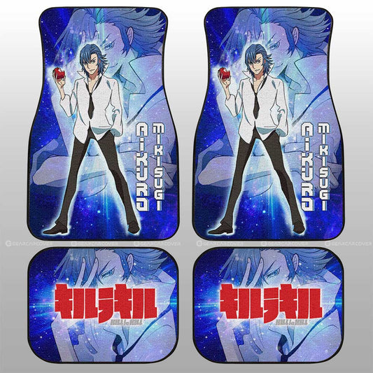 Aikurou Mikisugi Car Floor Mats Custom Characters Kill La Kill Anime Car Accessories - Gearcarcover - 1