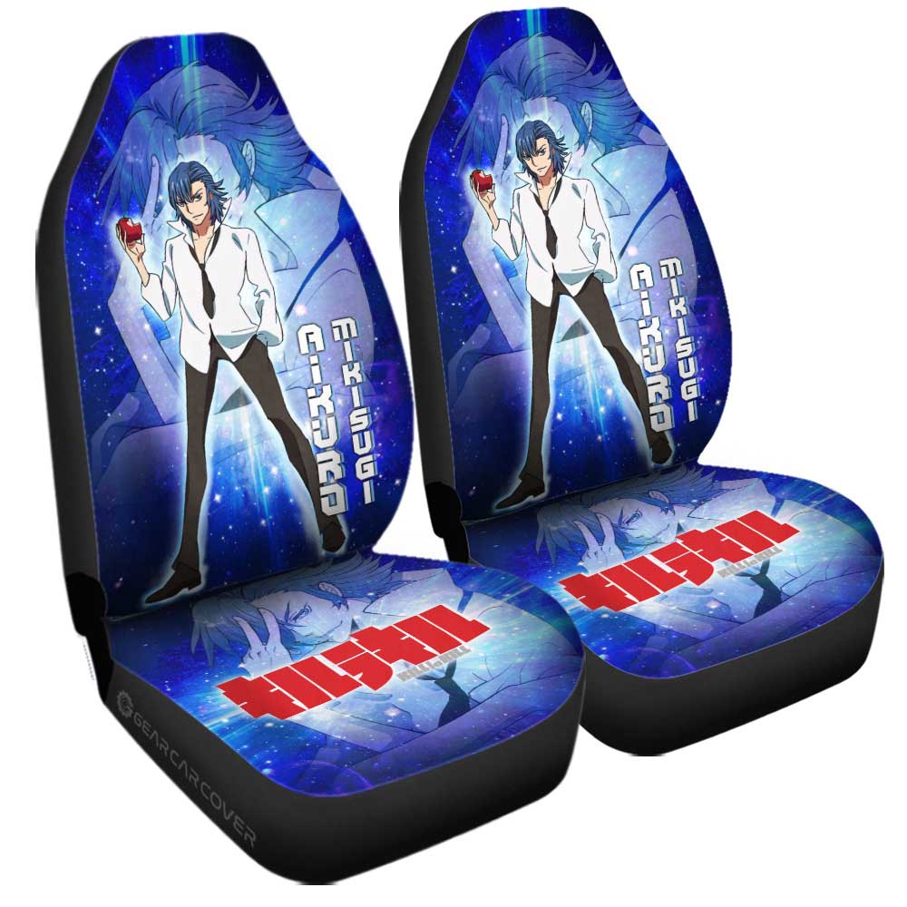 Aikurou Mikisugi Car Seat Covers Custom Characters Kill La Kill Anime Car Accessories - Gearcarcover - 3