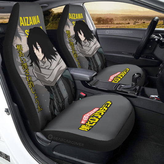 Aizawa Shouta Car Seat Covers Custom My Hero Academia Car Accessories For Anime Fans - Gearcarcover - 1