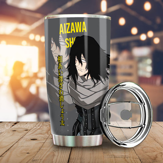 Aizawa Shouta Tumbler Cup Custom My Hero Academia Car Accessories For Anime Fans - Gearcarcover - 1