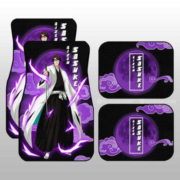 Aizen Sosuke Car Floor Mats Custom Anime Bleach Car Interior Accessories - Gearcarcover - 1