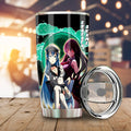 Akame And Esdeath Tumbler Cup Custom Akame Ga Kill Anime - Gearcarcover - 1