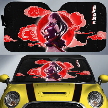Akame Car Sunshade Custom Akame Ga Kill Anime Car Accessoriess - Gearcarcover - 1