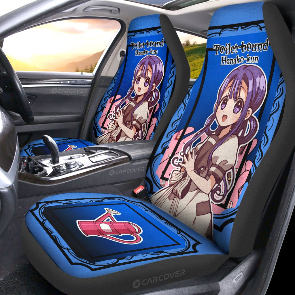 Akane Aoi Car Seat Covers Custom Anime Toilet-Bound Hanako-kun Car Accessories - Gearcarcover - 2