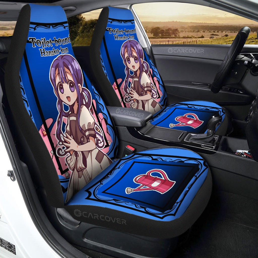 Akane Aoi Car Seat Covers Custom Anime Toilet-Bound Hanako-kun Car Accessories - Gearcarcover - 1