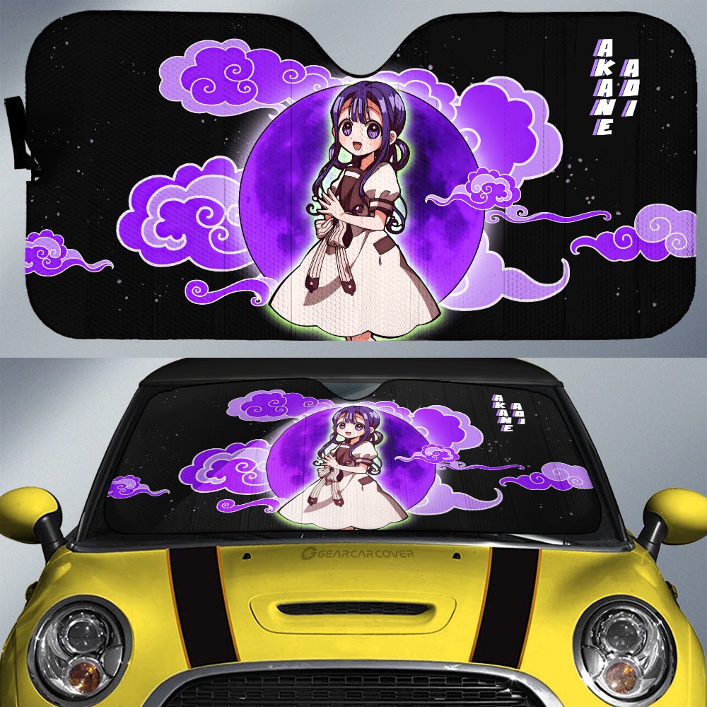 Akane Aoi Car Sunshade Custom Toilet-Bound Hanako-kun Anime - Gearcarcover - 1