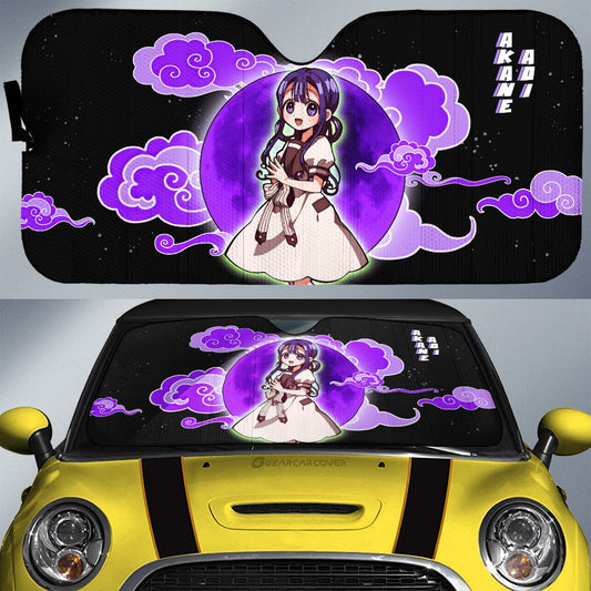Akane Aoi Car Sunshade Custom Toilet-Bound Hanako-kun Anime - Gearcarcover - 1