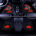 Akatsuki Anti Social Car Floor Mats Custom Anime Car Accessories - Gearcarcover - 3