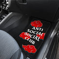 Akatsuki Anti Social Car Floor Mats Custom Anime Car Accessories - Gearcarcover - 4