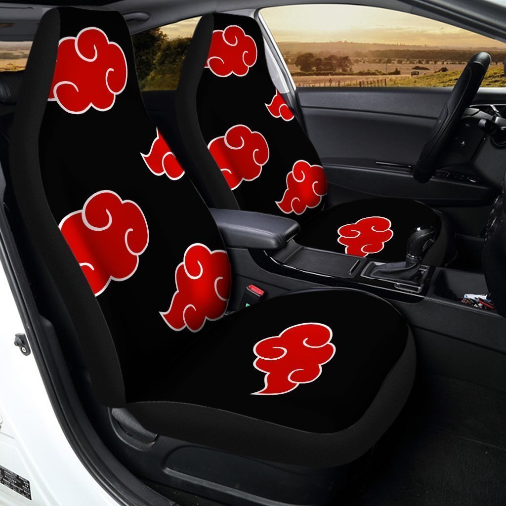 Akatsuki Cloud Car Seat Covers Custom Akatsuki Car Accessories - Gearcarcover - 2