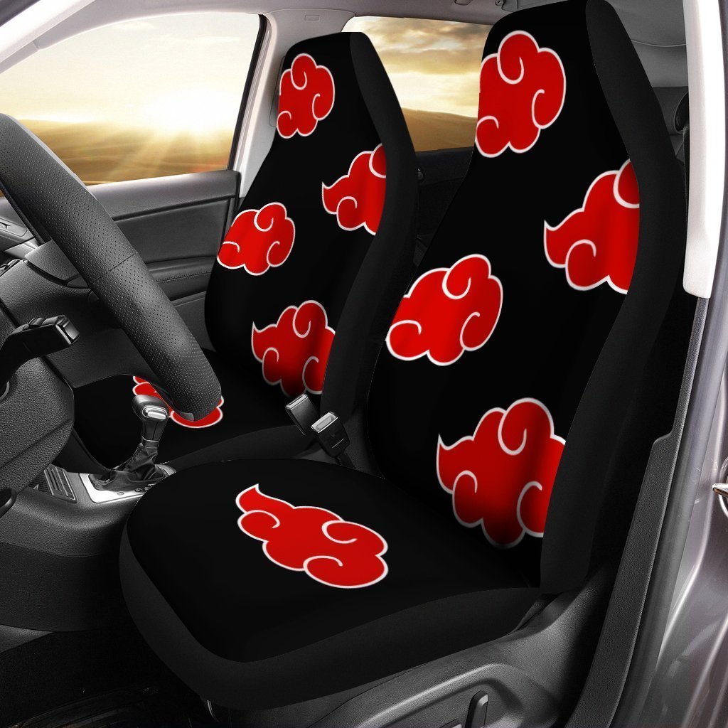 Akatsuki Cloud Car Seat Covers Custom Akatsuki Car Accessories - Gearcarcover - 1