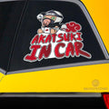 Akatsuki In Car Kakuzu Car Sticker Custom Akatsuki Member Naru Anime Car Accessories - Gearcarcover - 2