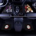 Akaza And Rengoku Car Floor Mats Custom Demon Slayer Anime - Gearcarcover - 3