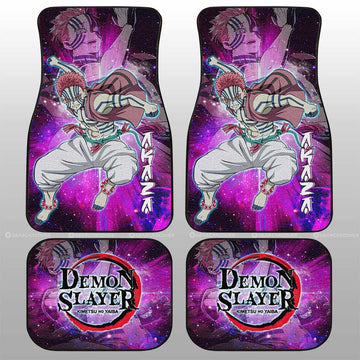 Akaza Car Floor Mats Custom Characters Demon Slayer Car Accessories - Gearcarcover - 1