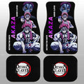 Akaza Car Floor Mats Custom Demon Slayer Anime - Gearcarcover - 2