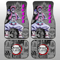 Akaza Car Floor Mats Custom Demon Slayer Anime Mix Mangas - Gearcarcover - 2